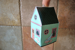 Printable Elf House