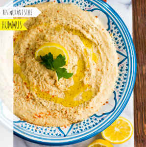 Restaurant-Style Hummus Dip