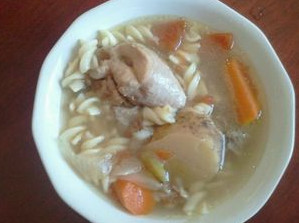 Laziest Chicken Noodle Soup