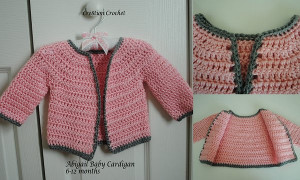 crochet newborn cardigan