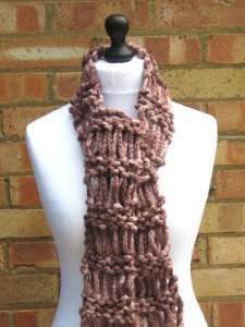 Drop Stitch Ladder Scarf