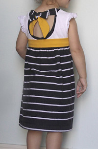 2 Tee Tie-Back Dress