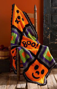 Halloween Afghans AllFreeCrochetAfghanPatterns Com