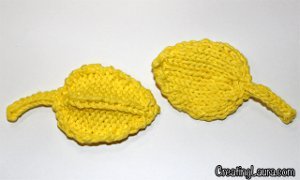 Knitted Leaves