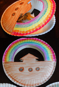 Noahs Ark Paper Plate Craft