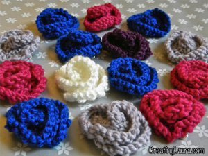 Little Knitted Flowers
