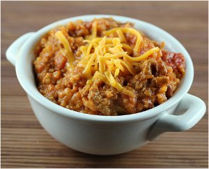 Slow Cooker Chili Casserole