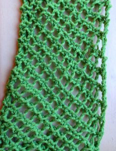 Mindless Mermaid Fishnet Scarf