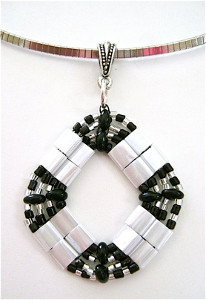 Tila and Ebony Pendant