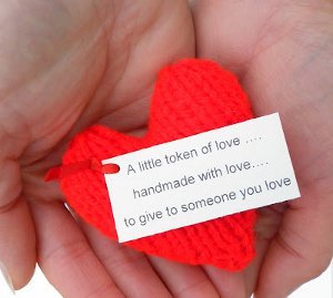 Little Love Token Knit Heart