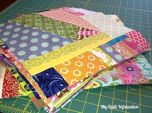 Speedy Scrappy Improv Quilt Blocks