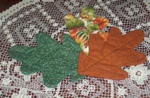 Handy Harvest Quilted Leaves