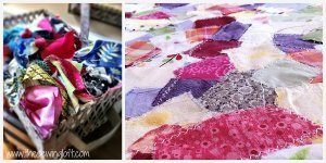 Turning Fabric Scraps into New Fabric