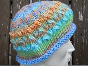 Meagan's Rainbow Hat