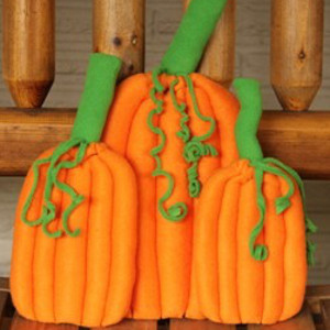 Fleece Pumpkins