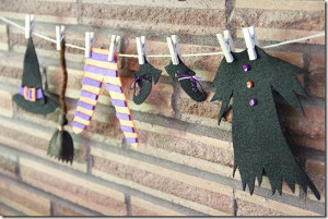 Wicked Witch Bunting
