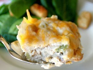 Chicken, Celery, and Stuffing Casserole
