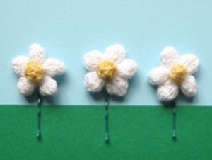 Ditsy Daisy Hair Clip