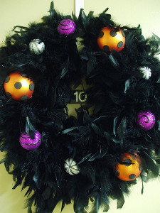Funky Feather Wreath