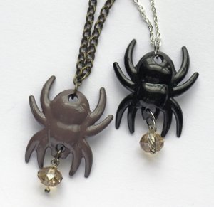 Creepy Cute Spider Necklace