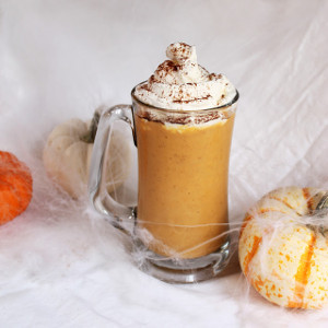 Smooth Pumpkin Spice Milkshake