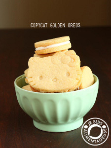 Copycat Golden Oreos