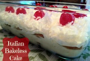 Italian Bakeless Wonder Cake