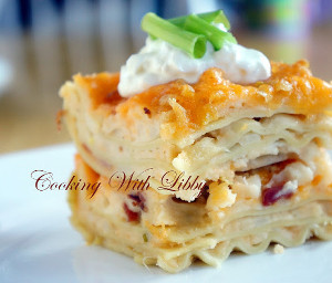 Layered Pierogi Casserole