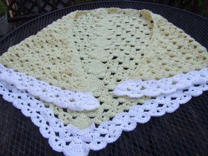 Lazy Weekend Crochet Shawl