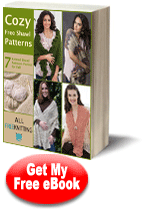Cozy Free Shawl Patterns: 7 Knitted Shawl Patterns Perfect for Fall Free eBook