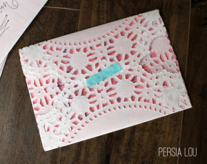 Lovely Lacey Envelopes