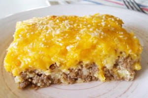 "More Please!" Cheeseburger Casserole