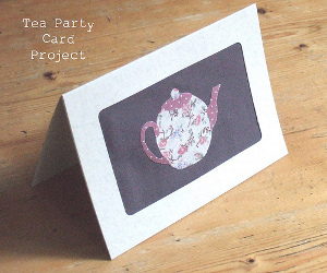 Scrappy Tea Pot Card