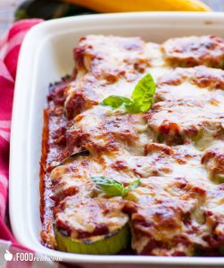 Light Zucchini Parmigiana