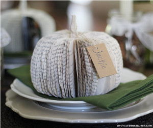 Pretty Paper Pumpkins