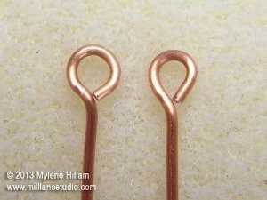 How to Make Eye Pin Loops