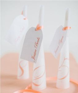 Noisemaker Escort Cards