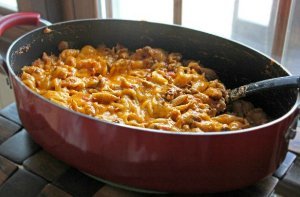 Taco Noodle Bake