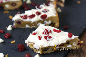 Better Than Starbucks Cranberry Bliss Bars