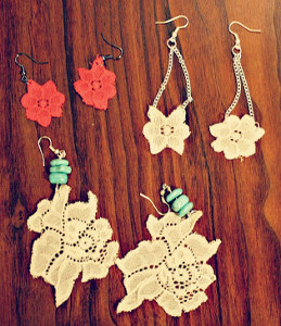 Dainty Lace Jewelry