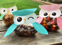 Free Printable Owl Treat Pouch