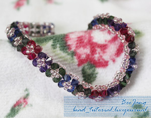 Blooming Crystals Bracelet