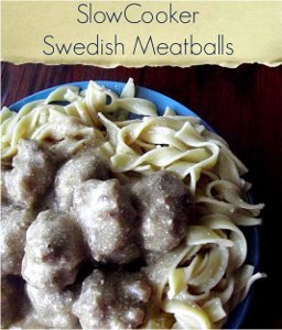 Slow Cooker Swedish Meatballs