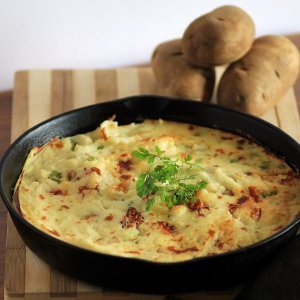 Addictive Mashed Potato Skillet