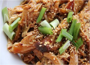 Slow Cooker Sesame Chicken for Four