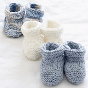 Basic Baby Booties