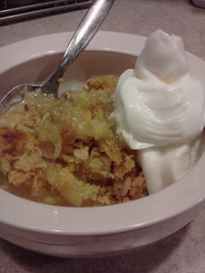 Lazy Apple Crisp