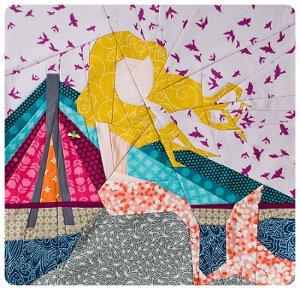 Warsaw Mermaid Quilt Block