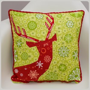 Winter's Deer Paper Pieced Block