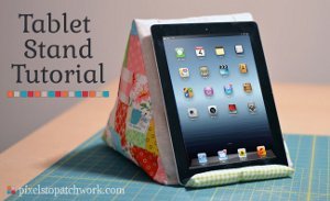 Patchy Tablet Pillow Stand Favequilts Com